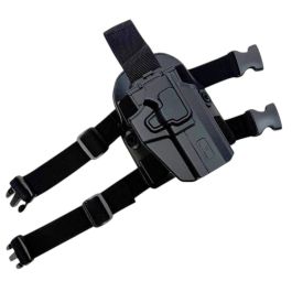 GunFlower fondina rigida UNI-L COSCIALE per pistole (nera)