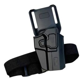 GunFlower fondina rigida UNI-L DROPLEG per pistole (nera)