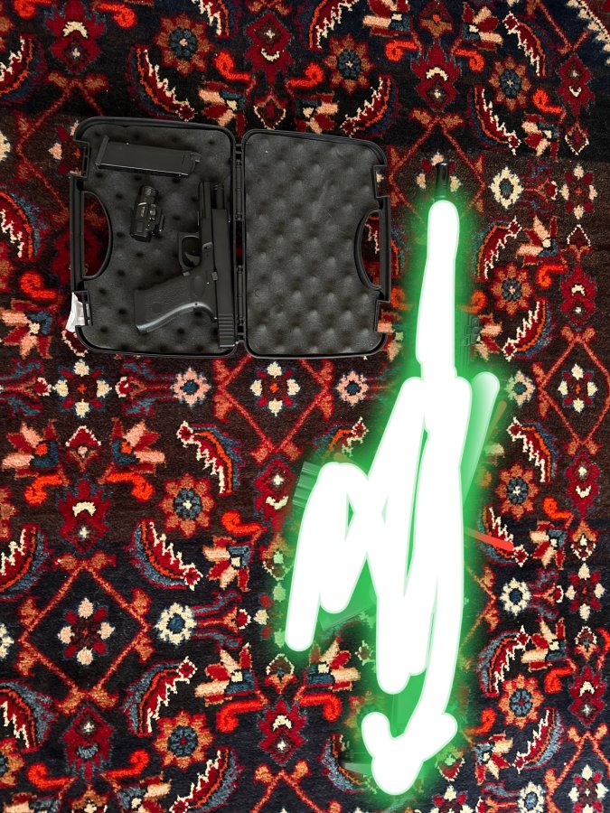 Glock 17 we a green gas- come nuova