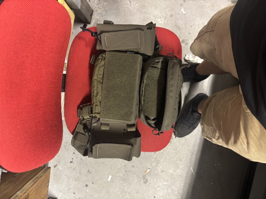 Chest rig + zaino replica spiritus sistem mk3