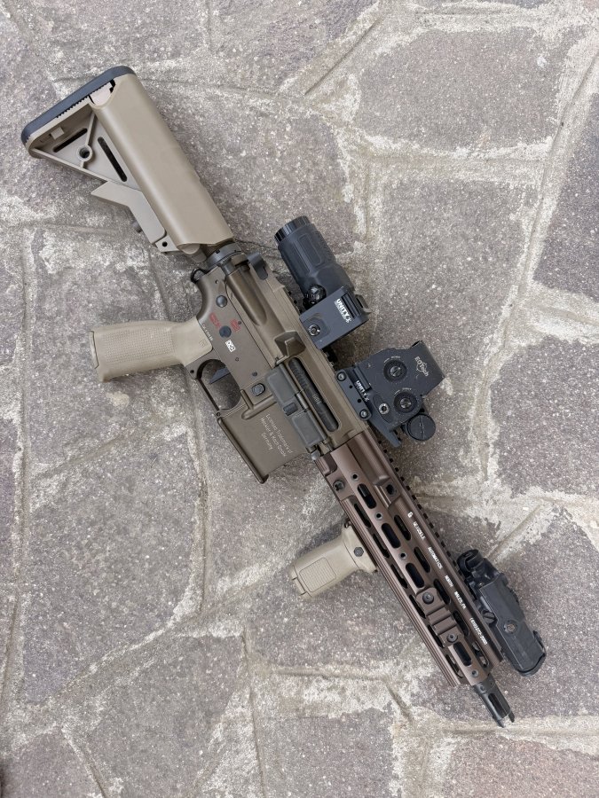 HK416 VFC Geissele Total Custom SENZA ACESSORI !!!