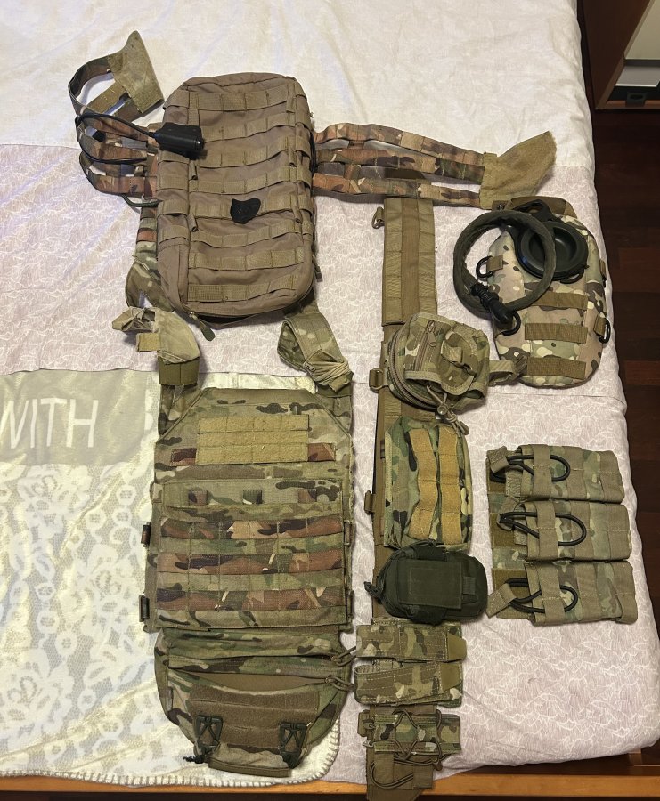 Plate carrier e cinturone