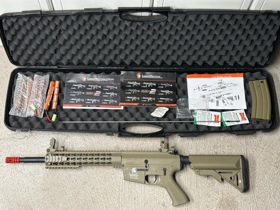 Lancer Tactical LT-12 RIS Gen 2 EVO M4 AEG