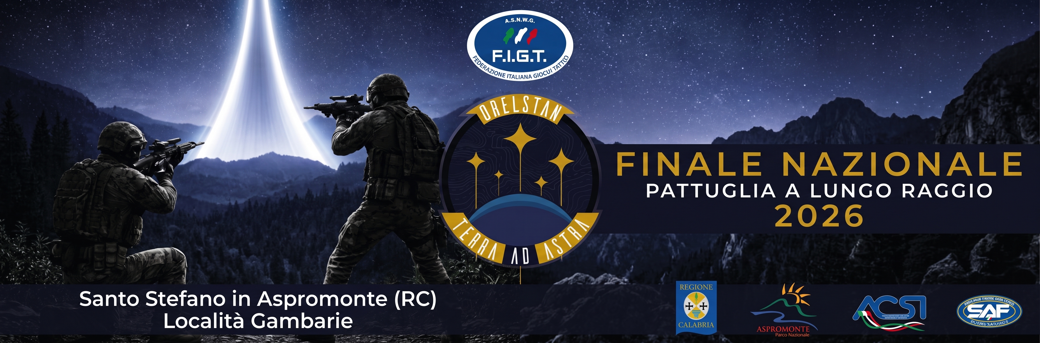 Finale Nazionale PLR 2026 — 16–18 ottobre 2026