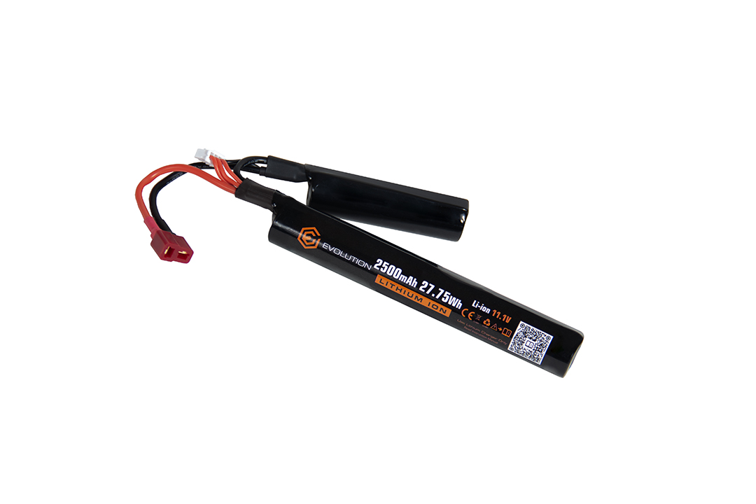 Evolution Li-ion 11.1V 2500mAh 27.75Wh with T- Plug (mm 130x20+ mm 70x20)