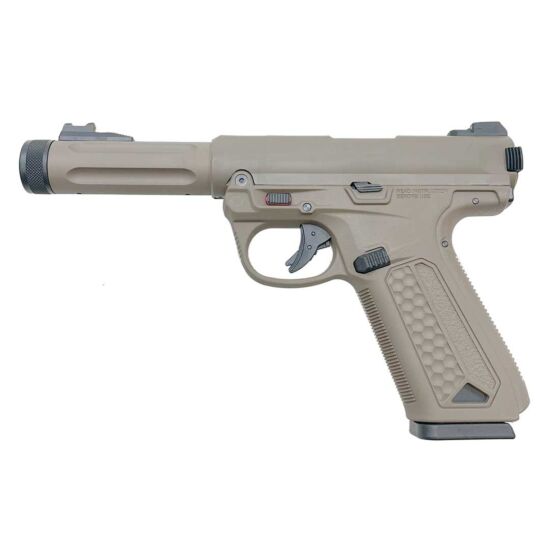 Action Army AAP01 Assassin pistola a gas semi/full-auto (tan)